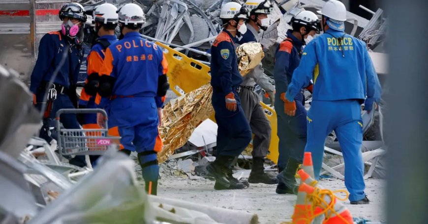 Japonya'da deprem sonrası arama kurtarma çalışmaları sona yaklaşıyor