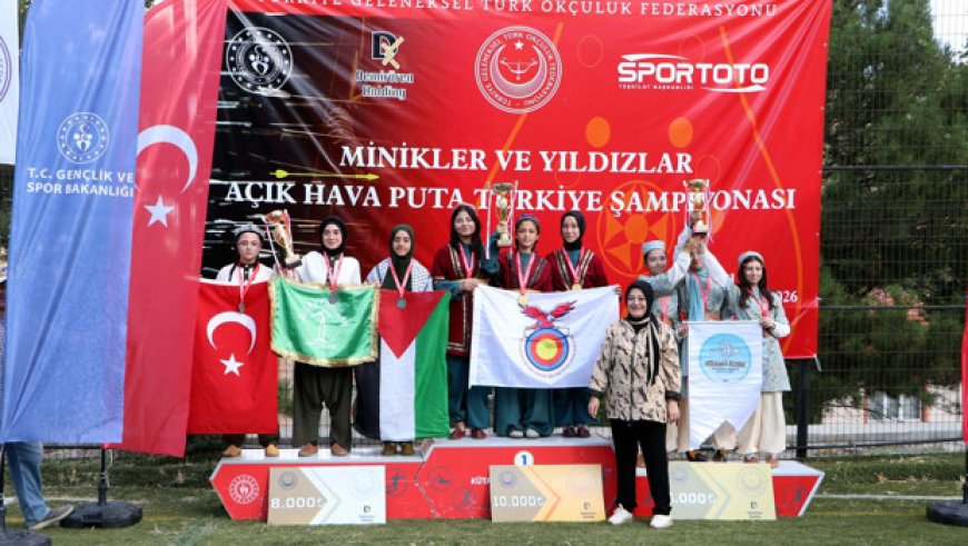 Kütahya'da Açık Hava Puta Türkiye Şampiyonası madalya töreniyle sona erdi