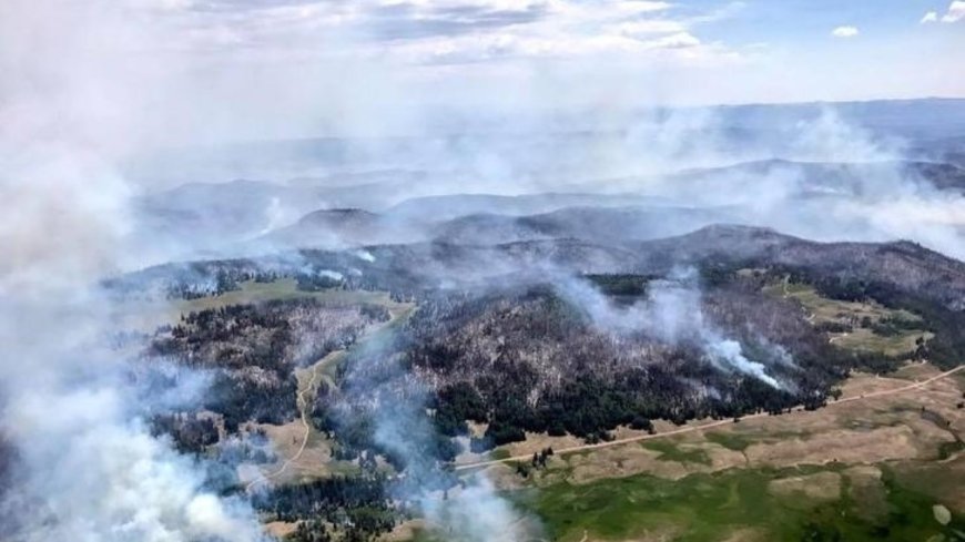 Yangında facia: Utah’taki orman yangınına müdahale eden helikopter düştü!!
