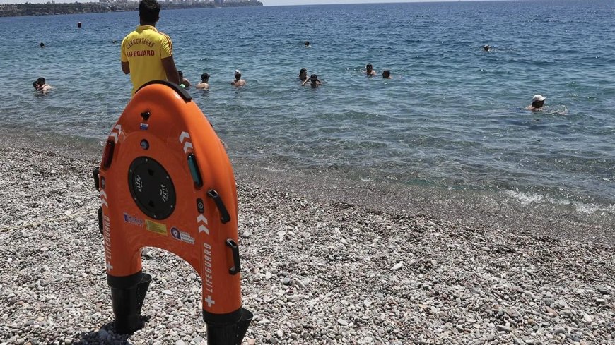 Tekirdağ Sahillerinde Robot Cankurtaran Dönemi Başladı