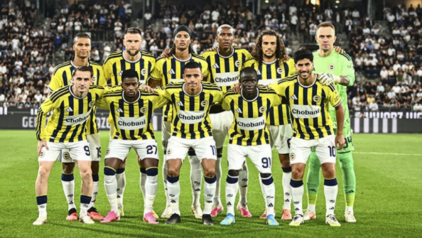 Fenerbahçe'de sakatlık şoku! Gençlerbirliği deplasmanında yok