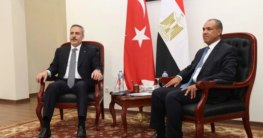 Dışişleri Bakanı Hakan Fidan Mısır'da. "Netanyahu'nun barış niyeti yok"