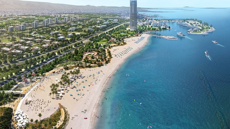 Avrupa'nın en büyük kıyı kent parkı Yunanistan'da açılıyor
