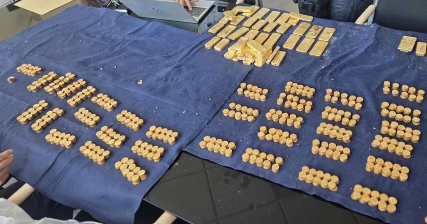 Duvardan yaklaşık 9 milyon euro değerinde altın çıktı