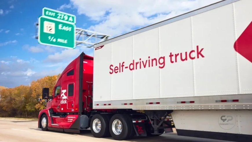 California’da Sürücüsüz Kamyonların Otoyol Testleri Başladı