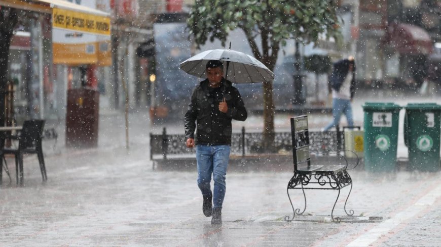 Meteoroloji alarm verdi: 4 ilde kuvvetli sağanak bekleniyor