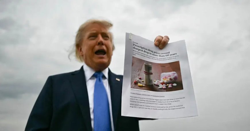 Trump'tan ilaç fiyatları gafı: "Gördünüz mü" diyerek Biden yönetimini öven haberi gösterdi