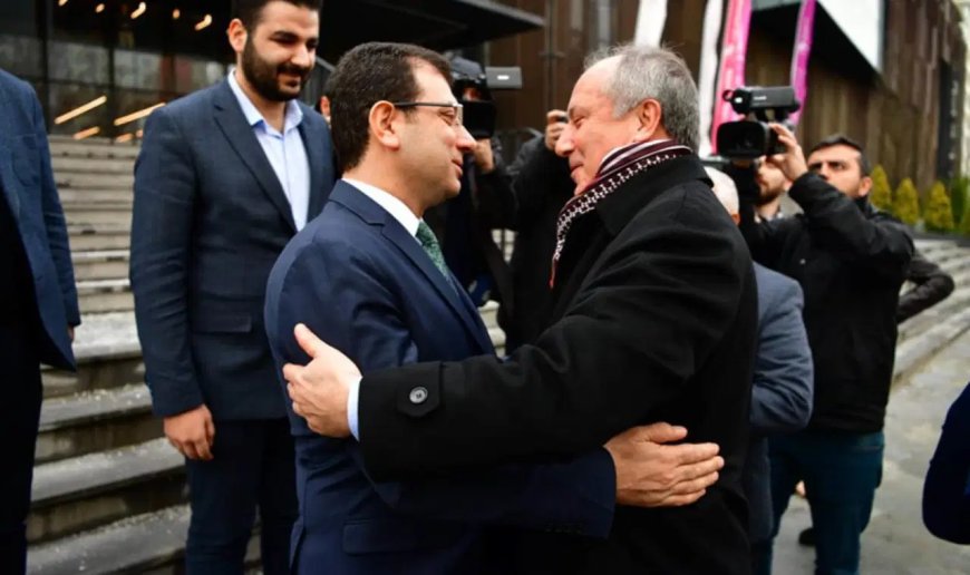 Muharrem İnce'den dikkat çeken İmamoğlu ziyareti! Paylaşımı gündem oldu